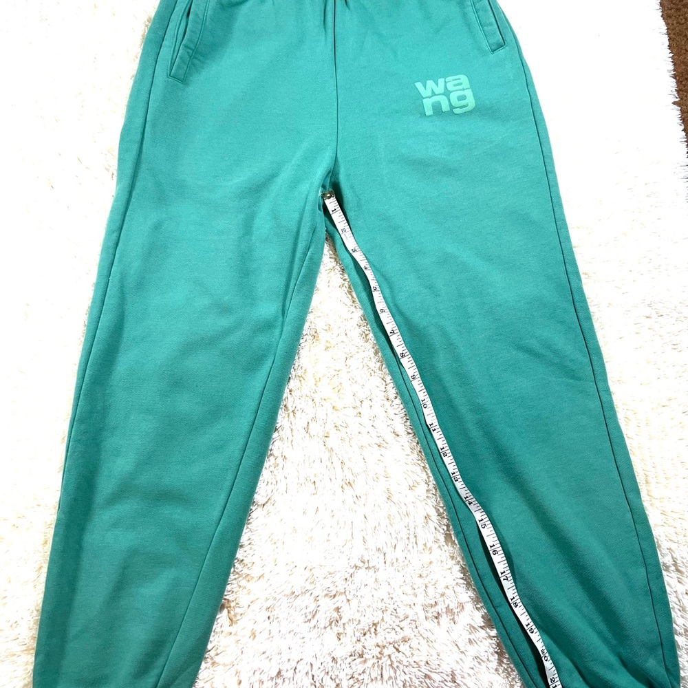 Alexander Wang Turquoise Ribbed Collar Top - Picture 10 of 13